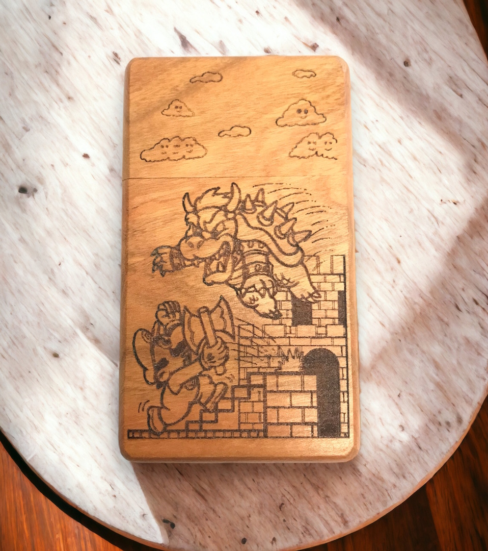 Image of a greenfoxx dugout Mario (design: 2)